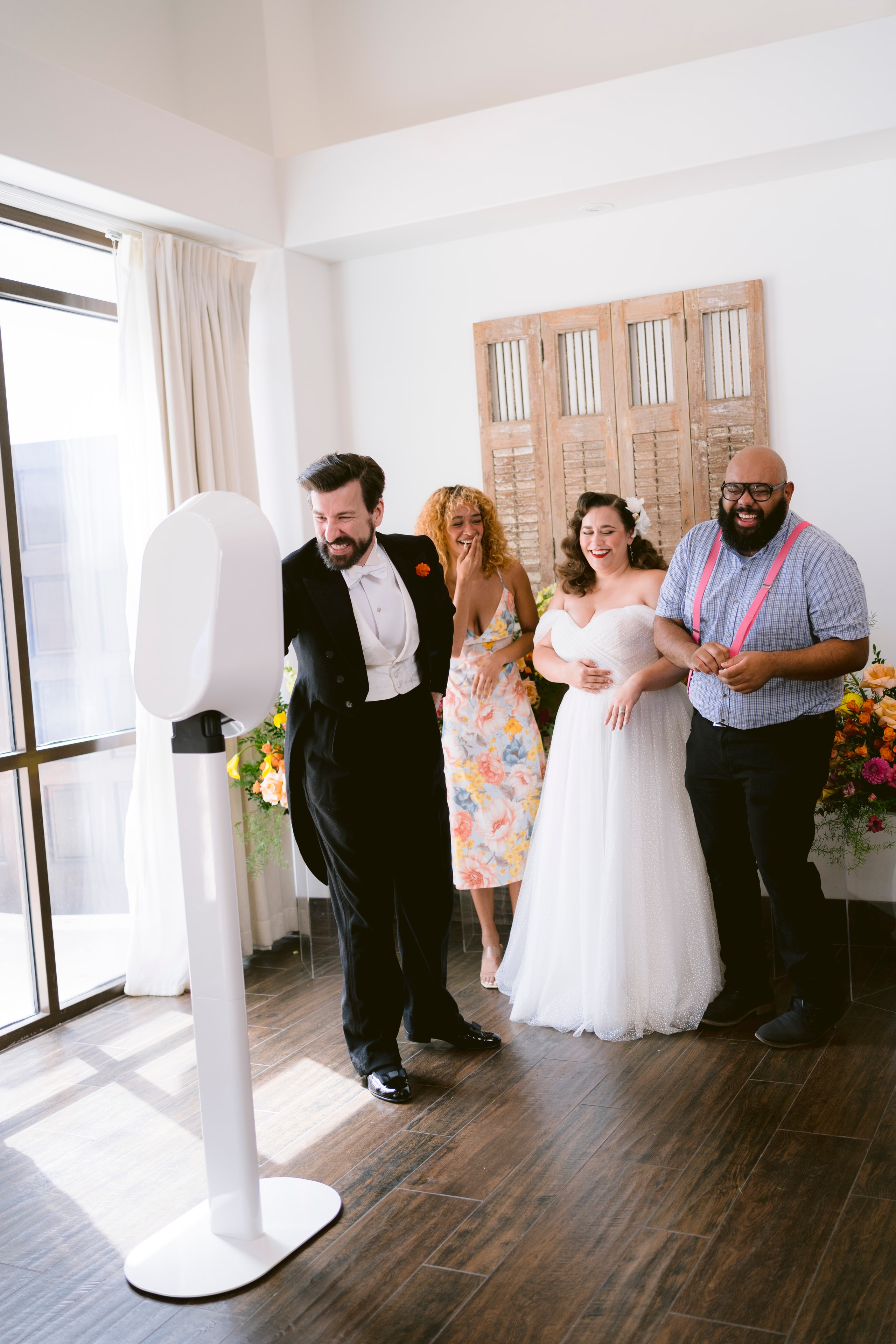 Studio Moment — luxury photo booth event by The Matte Studio